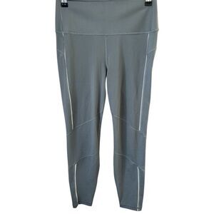 GapFit Women’s Medium Gray Sculpt Compression Athletic Leggings Light Reflective